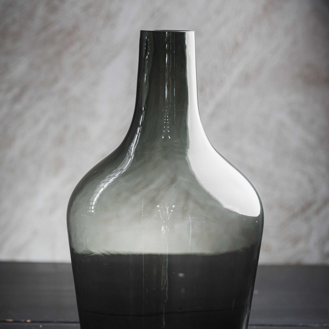 Βάζο από Smoked Glass