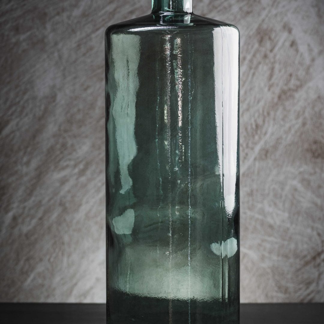 Ψηλό Γυάλινο Βάζο Δαπέδου