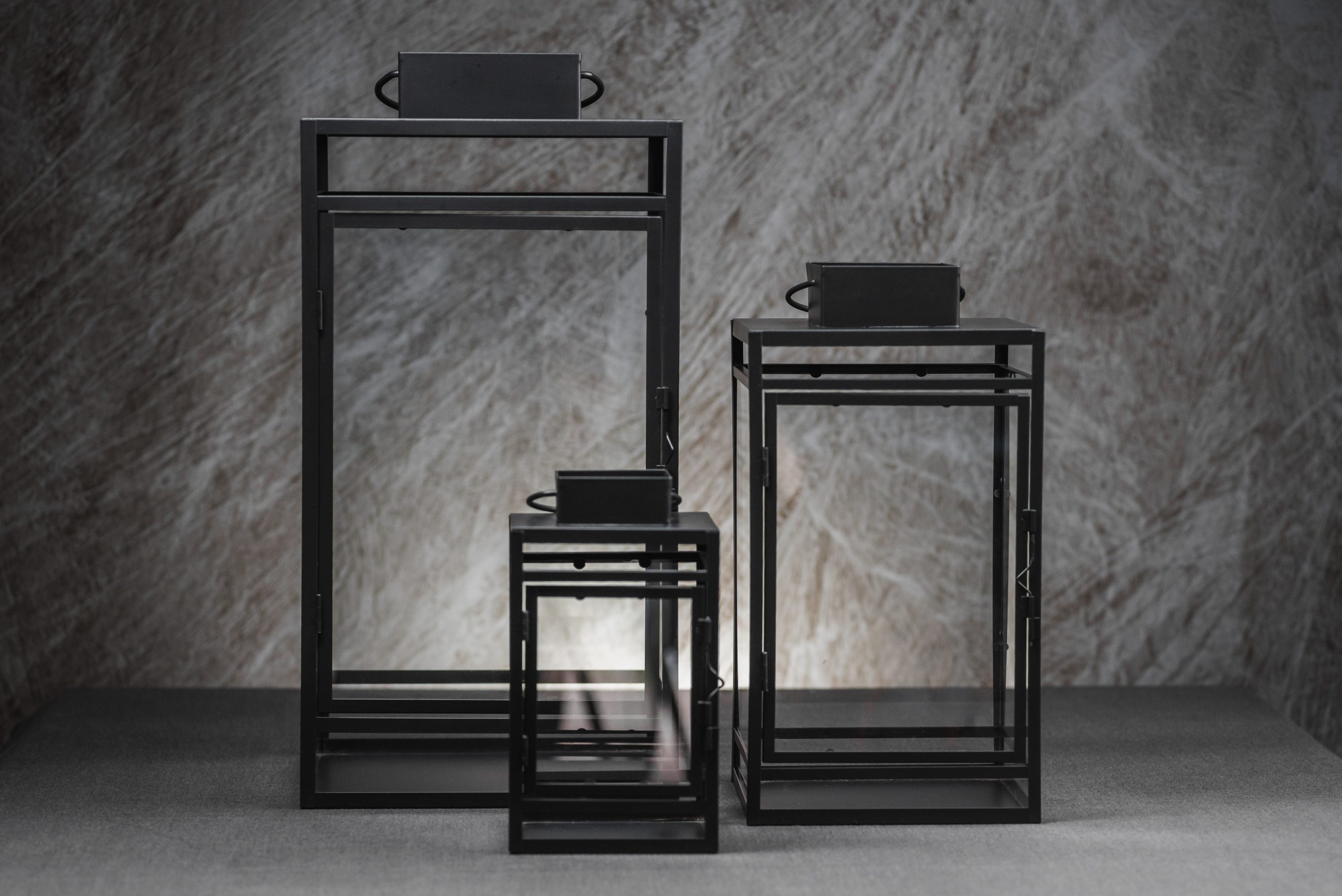 Σετ 3 Μεταλλικά Φανάρια - Image 3