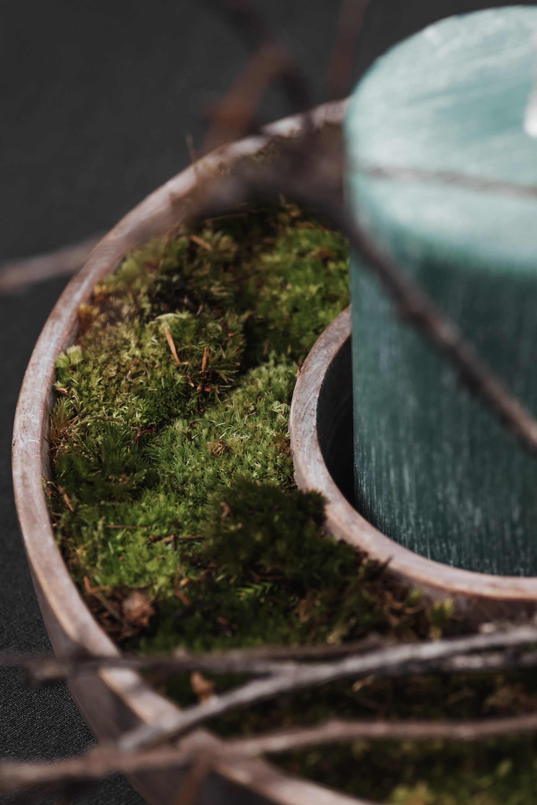 Κηροπήγιο - Βάση Σύνθεσης | Rustic Brown - Image 5