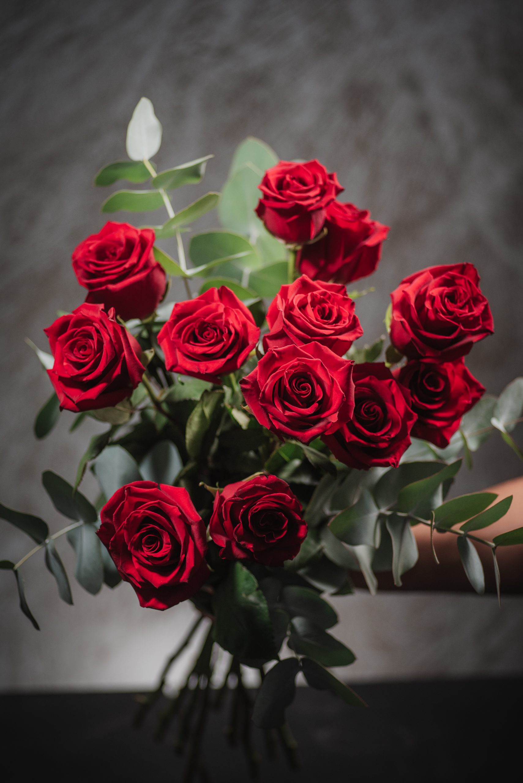 Velvet Flame | Red Roses Bouquet
