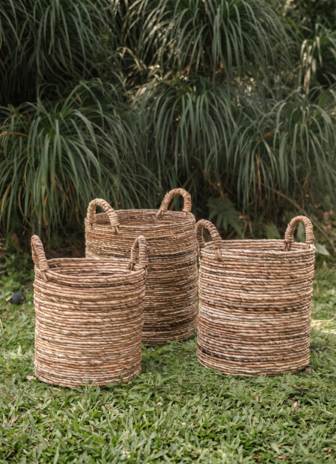 Συλλογή SYAILENDRA | Boho Καλάθι Οργάνωσης & Διακόσμησης από Φυσική Ίνα